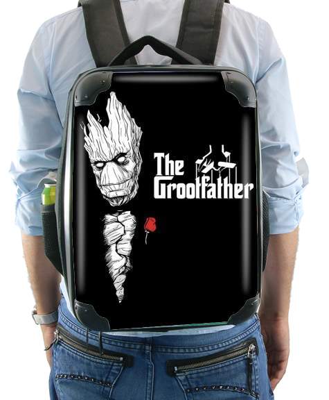  GrootFather is Groot x GodFather para Mochila