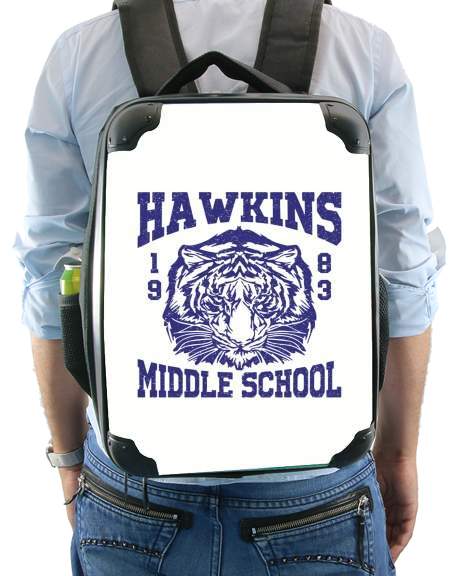  Hawkins Middle School University para Mochila