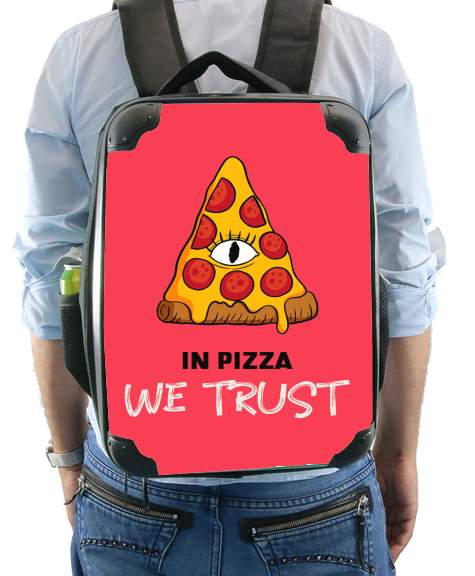  iN Pizza we Trust para Mochila