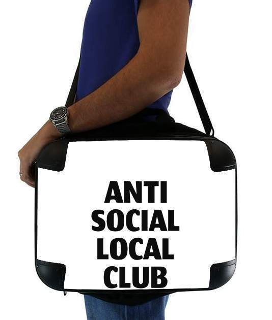  Anti Social Local Club Member para bolso de la computadora