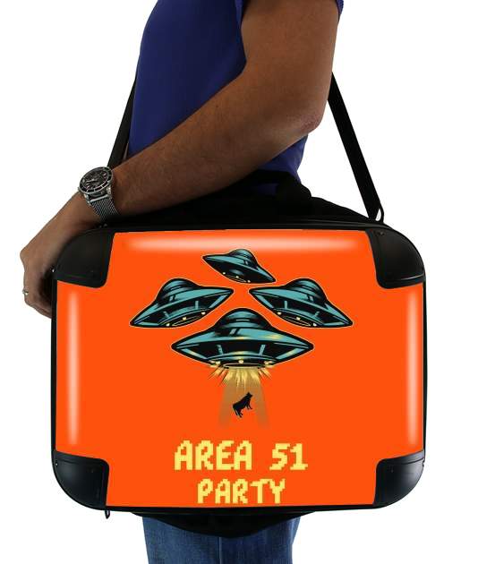  Area 51 Alien Party para bolso de la computadora