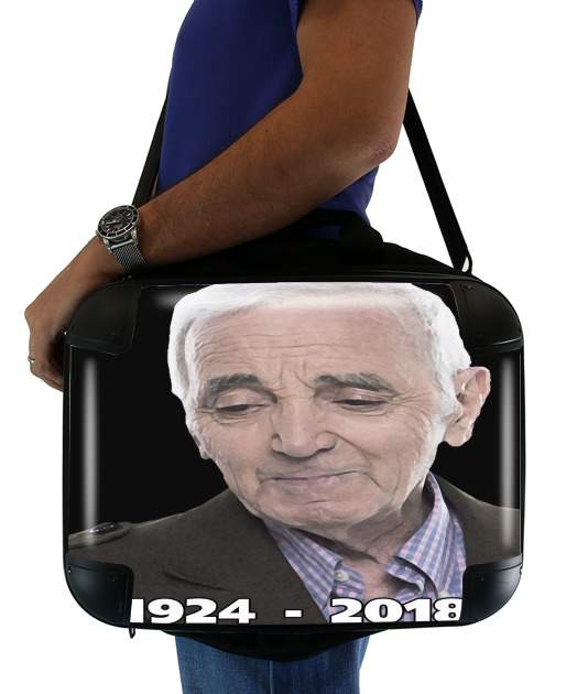  Aznavour Hommage Fan Tribute para bolso de la computadora