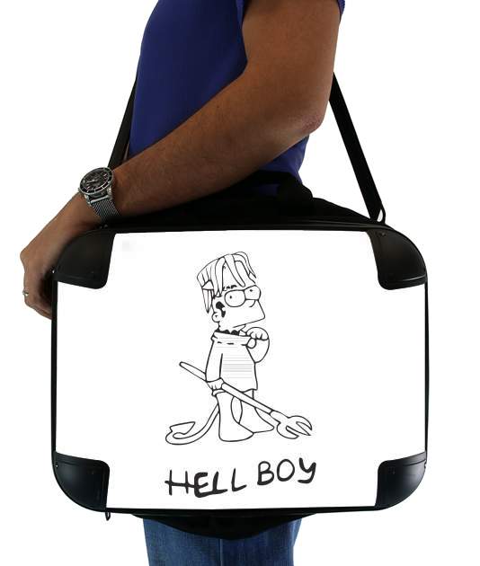  Bart Hellboy para bolso de la computadora