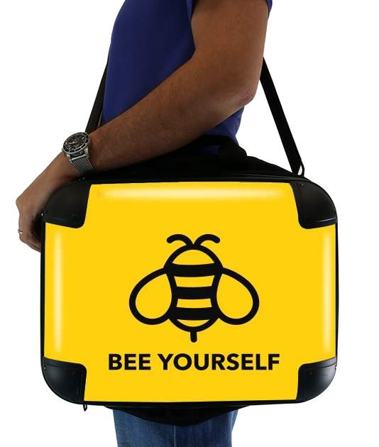 Bee Yourself Abeille para bolso de la computadora