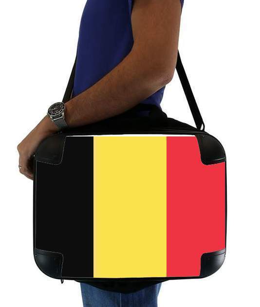  Belgium Flag para bolso de la computadora