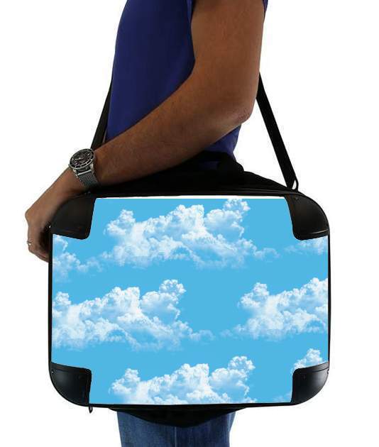  Blue Clouds para bolso de la computadora