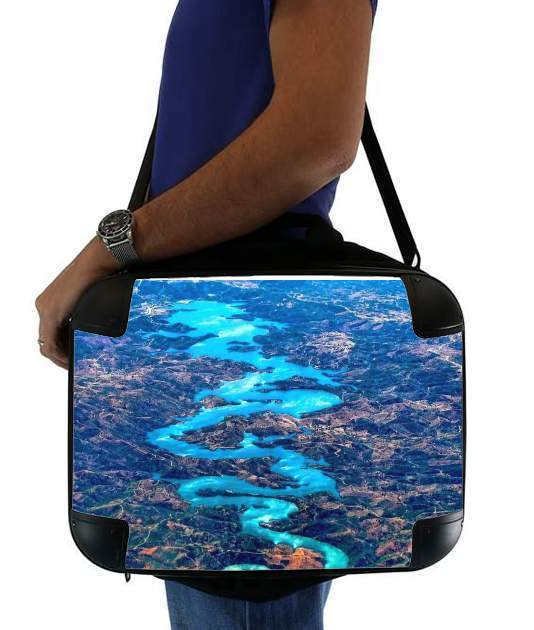  Blue dragon river portugal para bolso de la computadora
