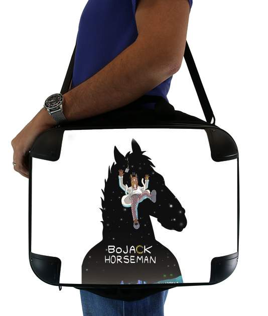  Bojack horseman fanart para bolso de la computadora