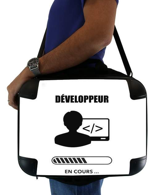 Cadeau etudiant developpeur informaticien para bolso de la computadora