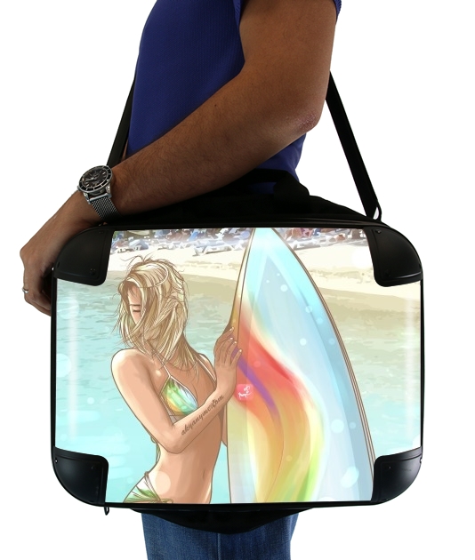  California Surfer para bolso de la computadora
