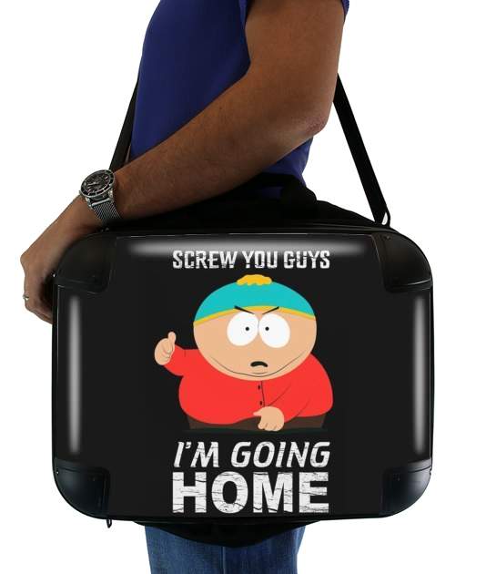  Cartman Going Home para bolso de la computadora