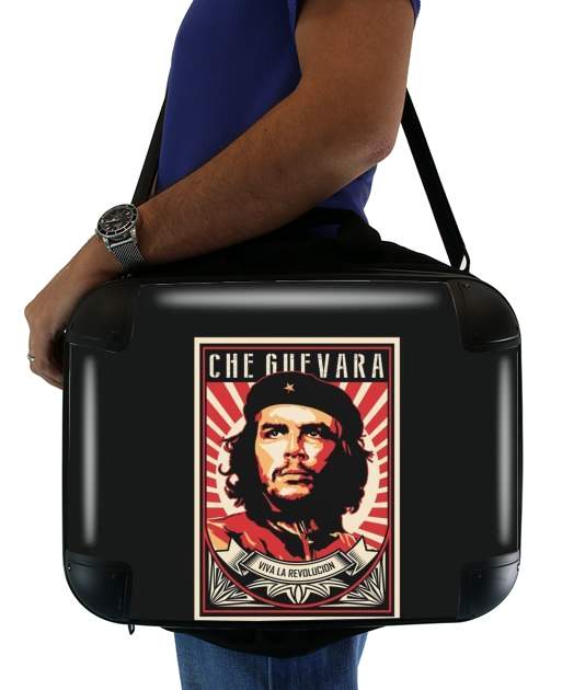  Che Guevara Viva Revolution para bolso de la computadora