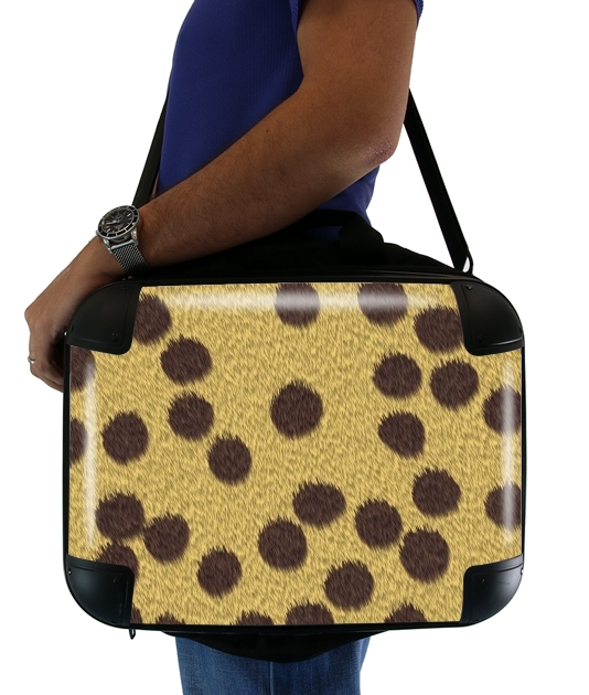  Cheetah Fur para bolso de la computadora