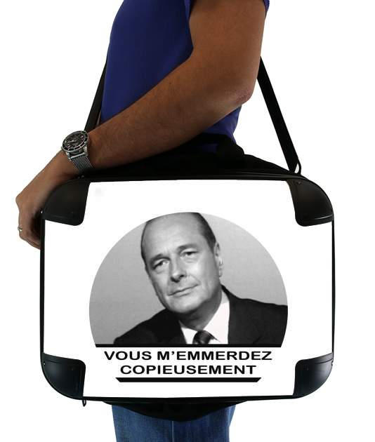  Chirac Vous memmerdez copieusement para bolso de la computadora