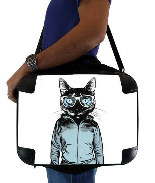  Cool Cat para bolso de la computadora