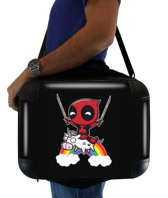  Deadpool Unicorn para bolso de la computadora
