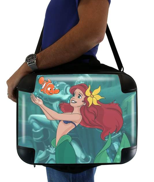  Disney Hangover Ariel and Nemo para bolso de la computadora