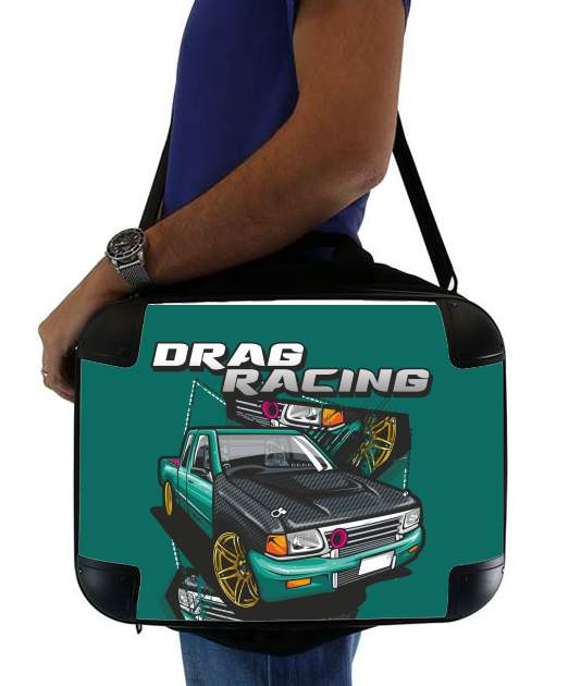  Drag Racing Car para bolso de la computadora