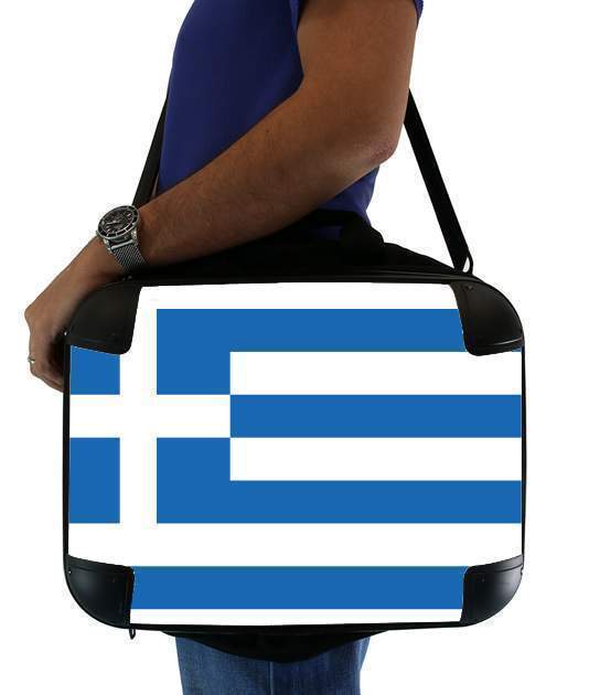  Bandera de Grecia para bolso de la computadora