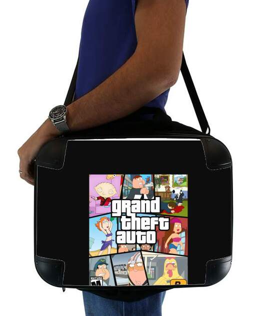  Family Guy mashup GTA para bolso de la computadora
