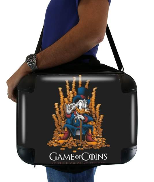  Game Of coins Picsou Mashup para bolso de la computadora