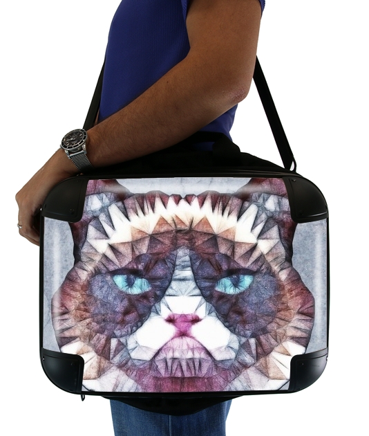  grumpy cat para bolso de la computadora