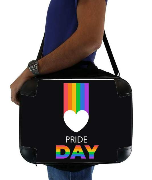  Happy pride day para bolso de la computadora