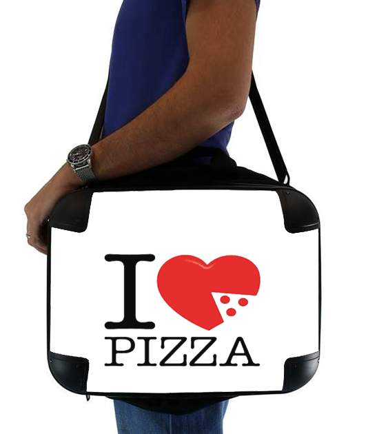  I love Pizza para bolso de la computadora