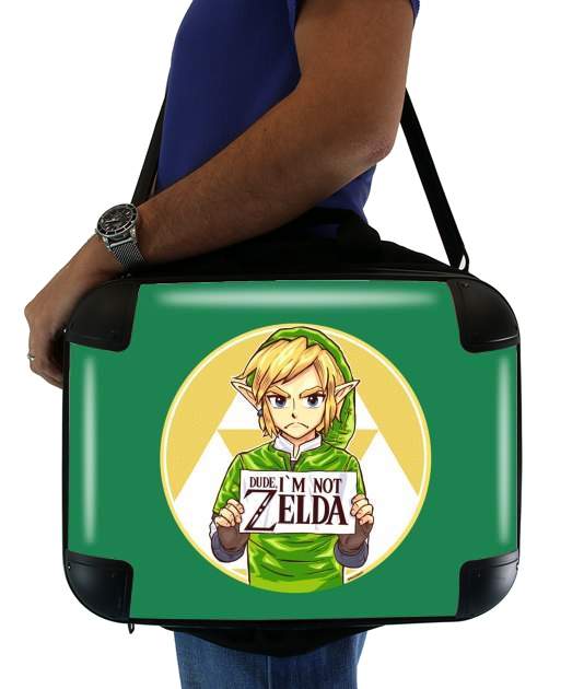  Im not Zelda para bolso de la computadora