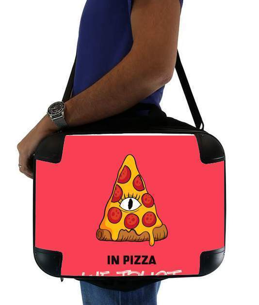  iN Pizza we Trust para bolso de la computadora