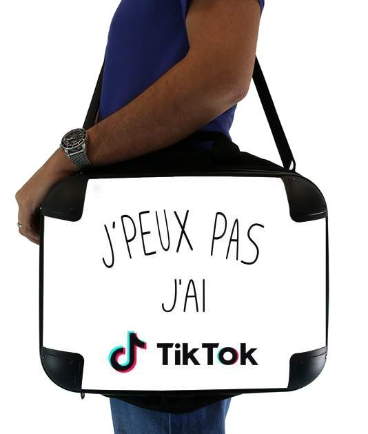  Je peux pas jai Tiktok para bolso de la computadora