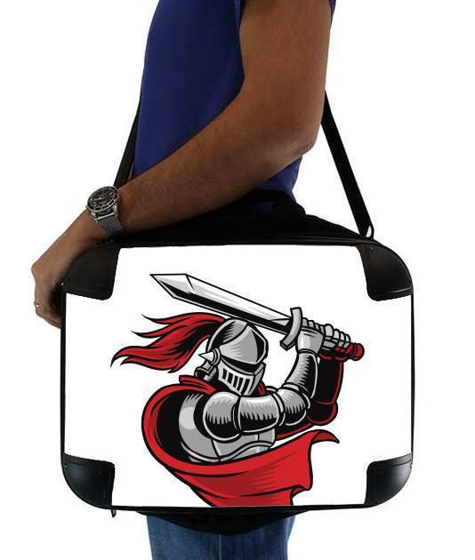  Knight with red cap para bolso de la computadora