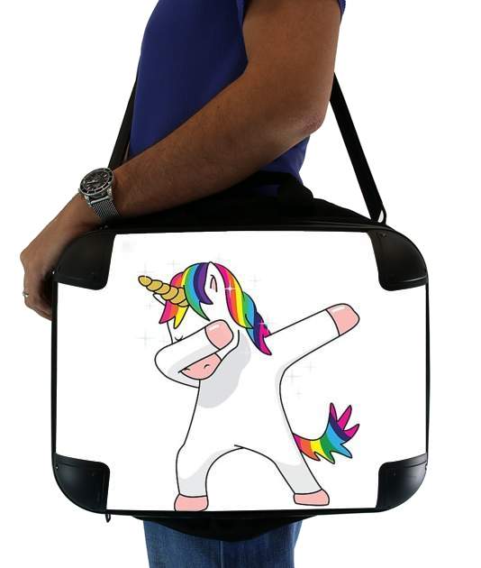  Bailar unicornio para bolso de la computadora