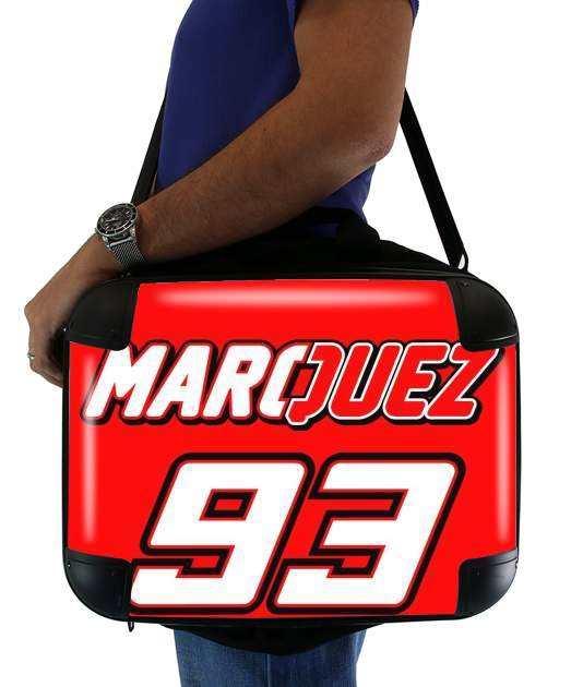  Marc marquez 93 Fan honda para bolso de la computadora