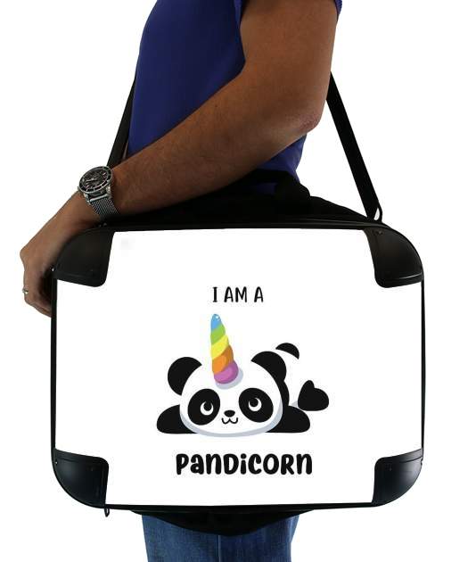  Panda x Licorne Means Pandicorn para bolso de la computadora