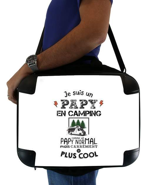  Papy en camping car para bolso de la computadora