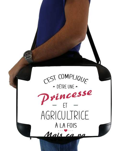  Princesse et agricultrice para bolso de la computadora