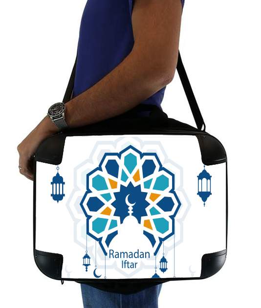  Ramadan Kareem Blue para bolso de la computadora