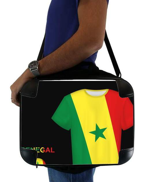  Senegal Football para bolso de la computadora