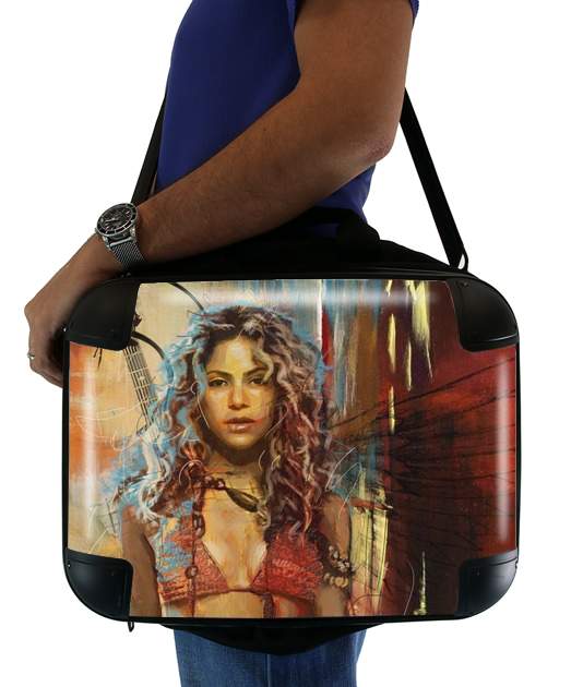 Shakira Painting para bolso de la computadora