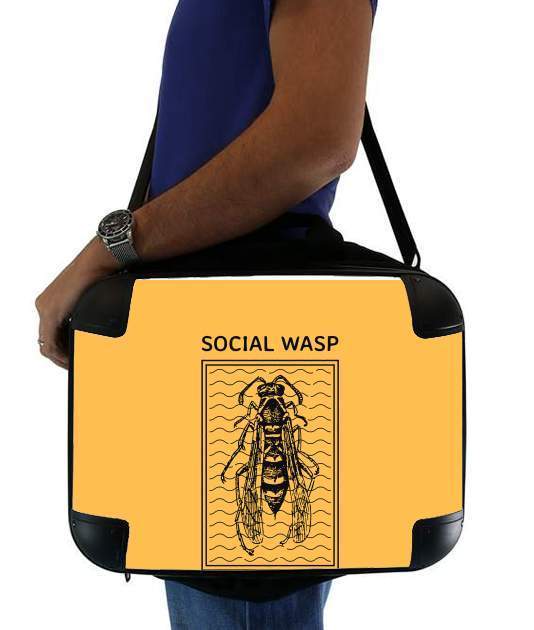  Social Wasp Vespula Germanica para bolso de la computadora