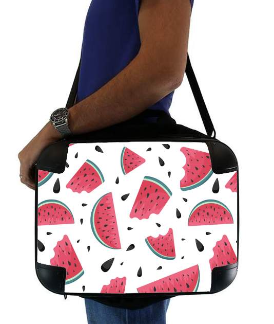  Summer pattern with watermelon para bolso de la computadora