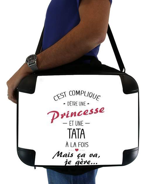  Tata et Princesse para bolso de la computadora