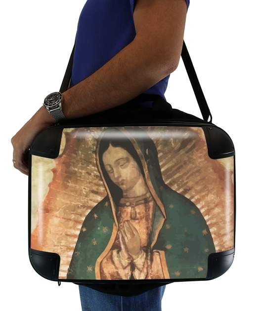  Virgen Guadalupe para bolso de la computadora