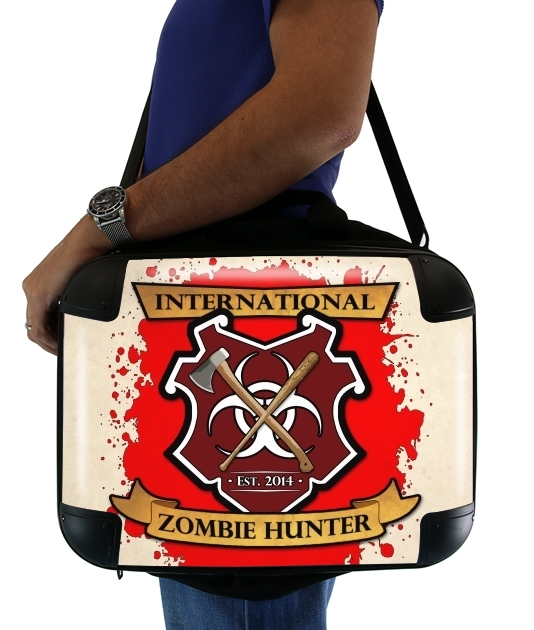  Zombie Hunter para bolso de la computadora