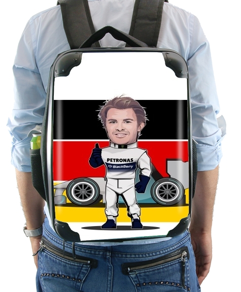  MiniRacers: Nico Rosberg - Mercedes Formula One Team para Mochila