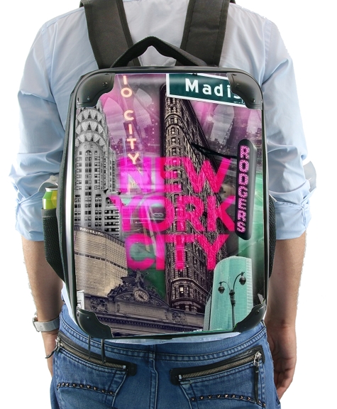  New York City II [pink] para Mochila