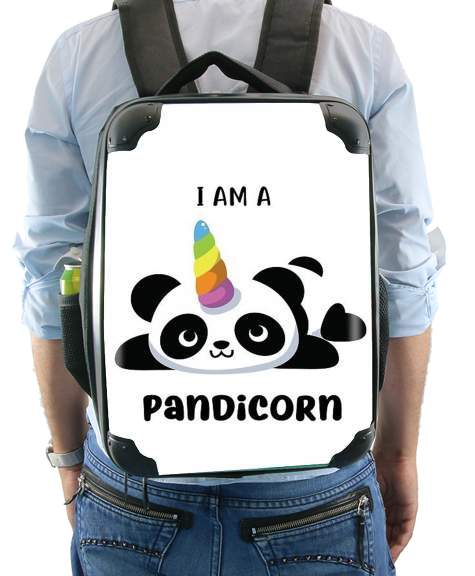  Panda x Licorne Means Pandicorn para Mochila