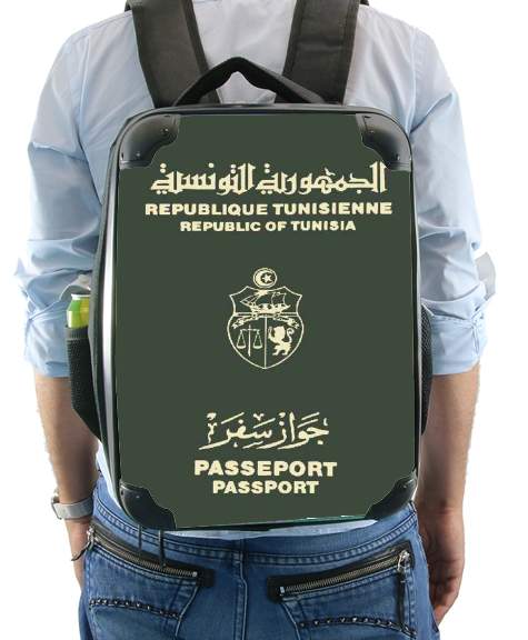  Passeport tunisien para Mochila