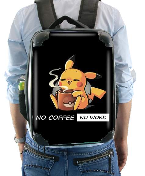 Pikachu Coffee Addict para Mochila